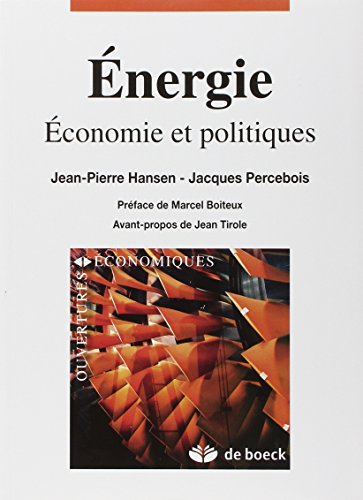 Stock image for Energie: Economie et politiques for sale by ThriftBooks-Dallas