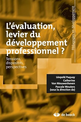 9782804161989: L'valuation, levier du dveloppement professionnel ?: Tensions, dispositifs, perspectives