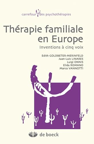 Imagen de archivo de La Thrapie Familiale en Europe a la venta por medimops