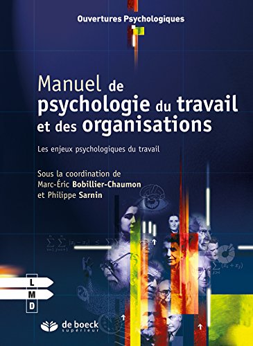 9782804162634: Manuel de psychologie du travail et des organisations: Les enjeux psychologiques du travail