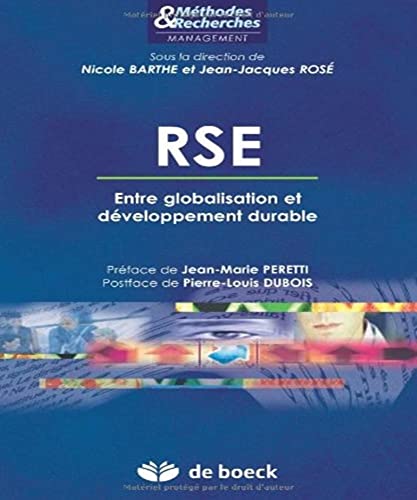 Beispielbild fr Rse Entre Globalisation et Developpement Durable zum Verkauf von Ammareal