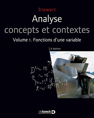 9782804163068: Analyse concepts et contextes: Volume 1, fonctions d'une variable