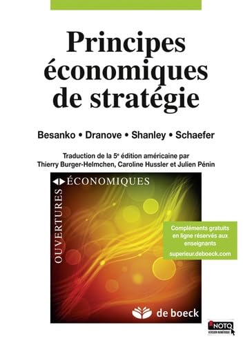 9782804163198: Principes conomiques de stratgie