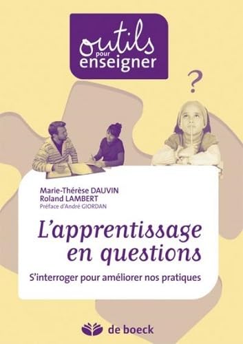 Beispielbild fr Apprentissage en question zum Verkauf von Ammareal