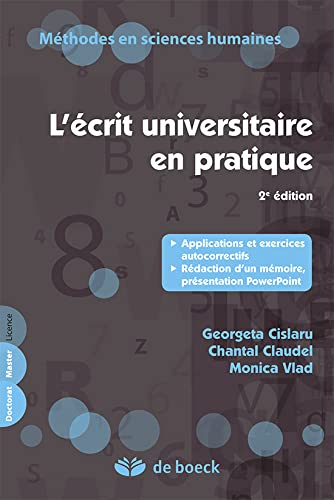 Beispielbild fr L'Ecrit Universitaire en Pratique zum Verkauf von medimops