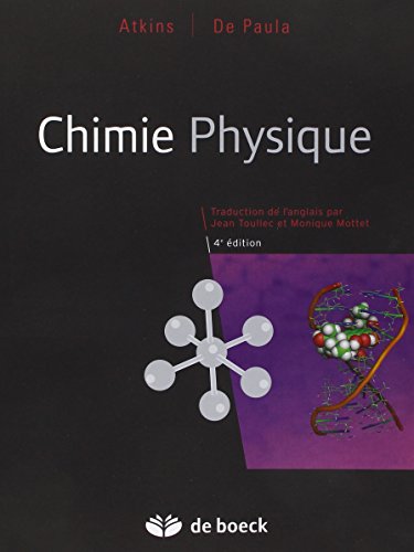 Beispielbild fr Chimie physique zum Verkauf von medimops