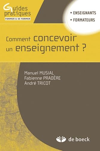 9782804169367: Comment concevoir un enseignement ?