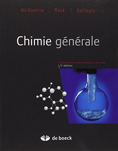 Imagen de archivo de Chimie Generale a la venta por medimops