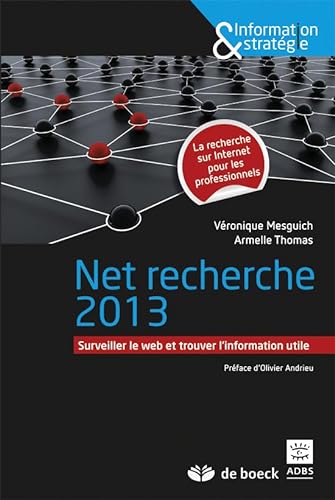 Imagen de archivo de Net Recherche 2013 : Surveiller Le Web Et Trouver L'information Utile a la venta por RECYCLIVRE