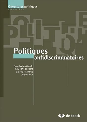 9782804185329: Politiques antidiscriminatoires