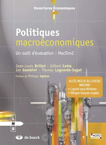 9782804188252: Politiques macroconomiques: Un outil d'valuation : MacSim2