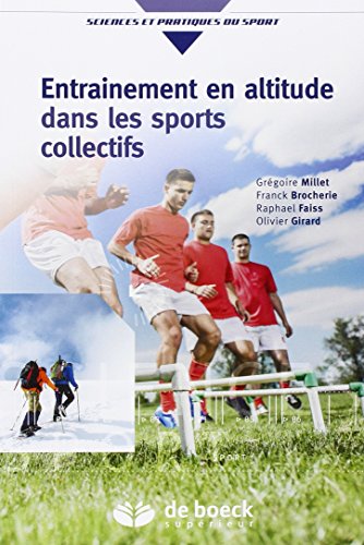 9782804190798: Entranement en altitude dans les sports collectifs