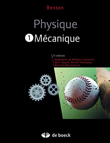 9782804193690: Physique I - Mcanique (manuel + solutionnaire numrique)