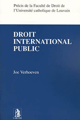 Stock image for Droit international public. for sale by Kloof Booksellers & Scientia Verlag