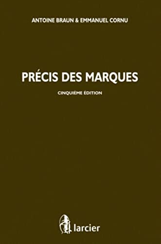 9782804420093: Prcis des marques