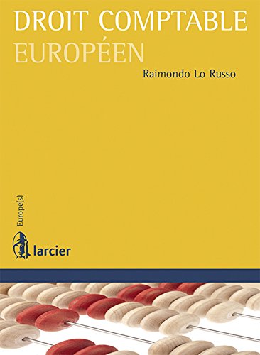 Beispielbild fr Droit comptable europen zum Verkauf von e-Libraire