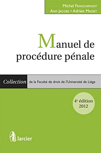 Stock image for Manuel de procdure pnale for sale by Gallix