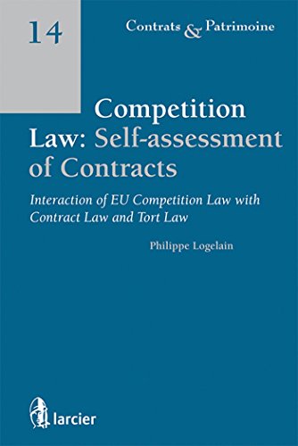 Imagen de archivo de Competition Law : Self-Assessment of Contracts a la venta por Buchpark