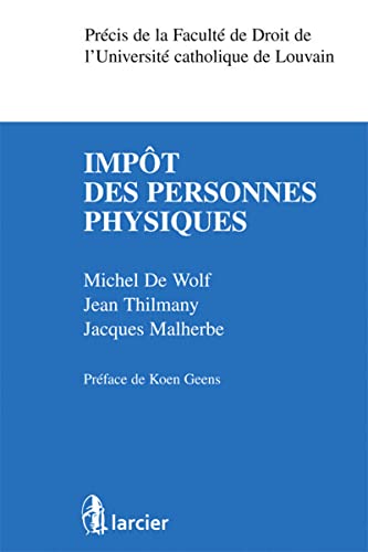 Beispielbild fr Impt Des Personnes Physiques zum Verkauf von RECYCLIVRE