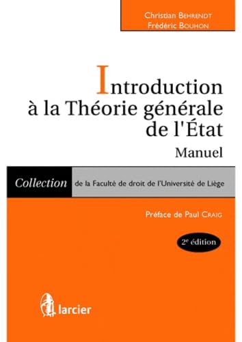 Beispielbild fr Introduction  La Thorie Gnrale De L'etat : Manuel zum Verkauf von RECYCLIVRE