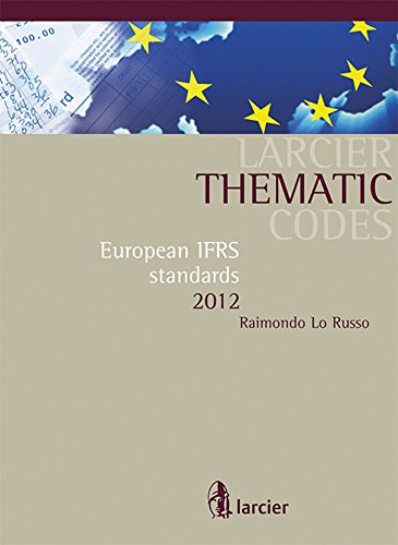 Imagen de archivo de Code thematique - European IFRS standards 2012 a la venta por Buchpark