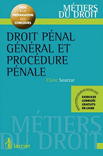 9782804454364: Droit pnal gnral et procdure pnale