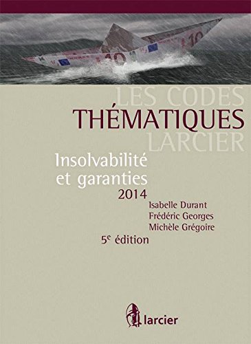 Stock image for Insolvabilit et garanties Durant, Isabelle for sale by BIBLIO-NET
