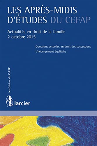 9782804483470: Les aprs-midi d'tudes du CEFAP