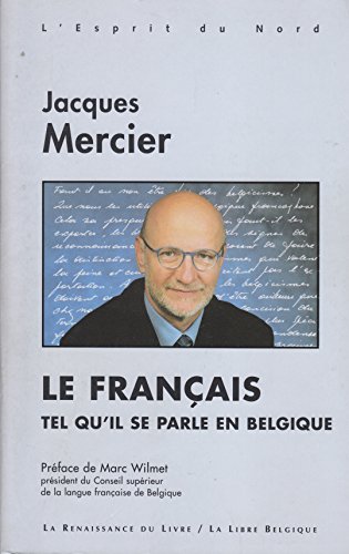 Stock image for Le Fran�ais, tel qu'il se parle en Belgique for sale by Wonder Book
