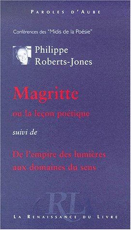 Beispielbild fr Magritte ou La leon de posie zum Verkauf von medimops