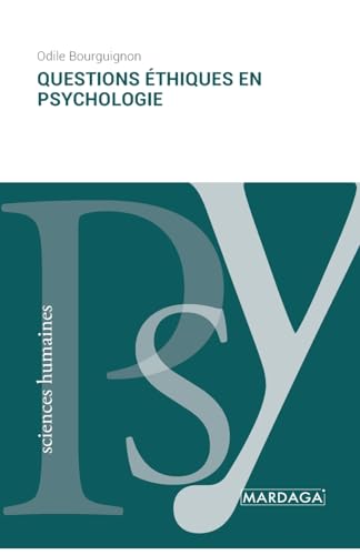 Stock image for Questions thiques en psychologie (French Edition) for sale by Books Unplugged