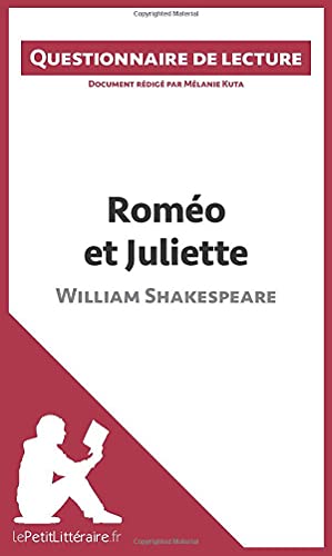 9782806261274: Romo et Juliette de Shakespeare (Questionnaire de lecture): Questionnaire de lecture