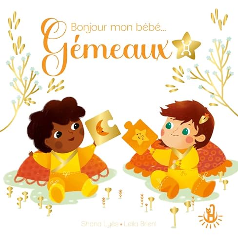 9782806312631: Ma douce toile - Bonjour mon bb Gmeaux - Album - Astrobb - Livre naissance - Livre cadeau - Ds 12 mois