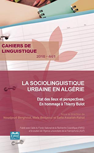 9782806636553: La sociolinguistique urbaine en Algrie: Etat des lieux et perspectives En hommage  Thierry Bulot: 44