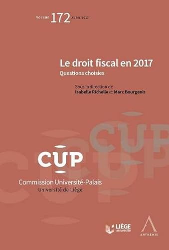 Stock image for LE DROIT FISCAL EN 2017: QUESTIONS CHOISIES - CUP172 for sale by medimops