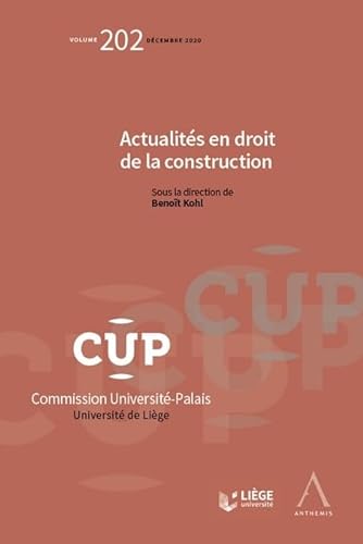 Stock image for Actualits en droit de la construction (Tome 202) for sale by Gallix