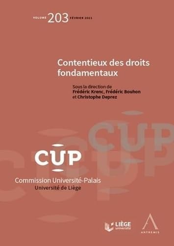 Stock image for Contentieux des droits fondamentaux for sale by medimops