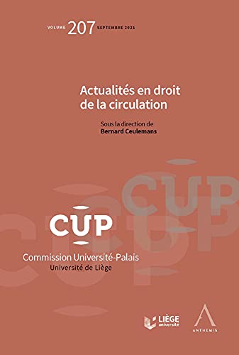 Beispielbild fr Actualits en droit de la circulation zum Verkauf von medimops