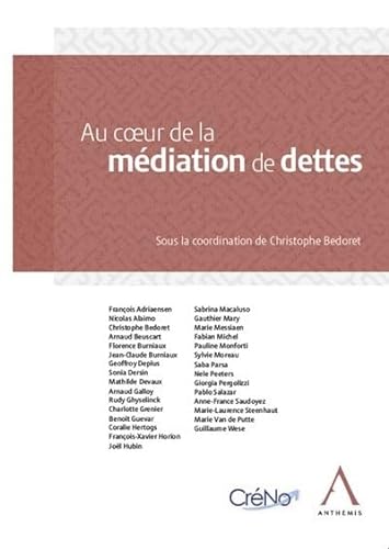 Stock image for Au coeur de la mdiation de dettes for sale by Gallix
