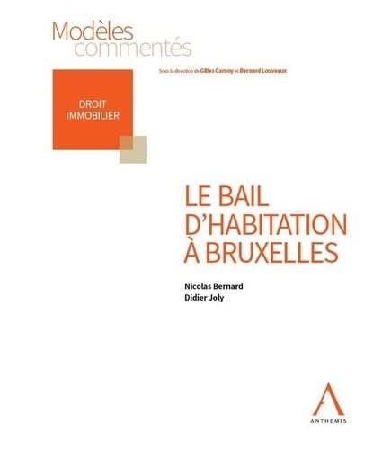 Beispielbild fr Le bail d'habitation  Bruxelles zum Verkauf von Gallix