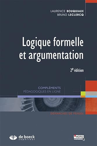 Beispielbild fr Logique Formelle Et Argumentation zum Verkauf von RECYCLIVRE