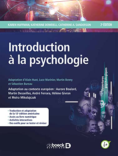 Beispielbild fr Introduction  La Psychologie (French Edition) zum Verkauf von Books Unplugged