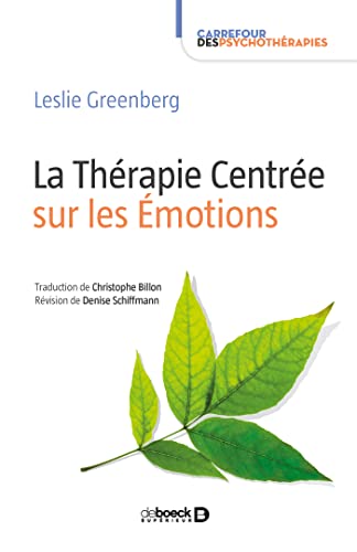 Beispielbild fr La thrapie centre sur les motions (Carrefour des psychothrapies) zum Verkauf von medimops