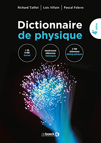 9782807307445: Dictionnaire de physique