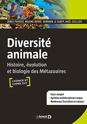 Beispielbild fr Diversit animale (LMD biologie cologie) (French Edition) zum Verkauf von Gallix