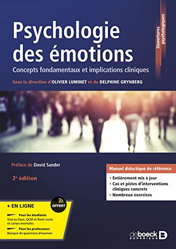 9782807315655: Psychologie des motions: Concepts fondamentaux et implications cliniques