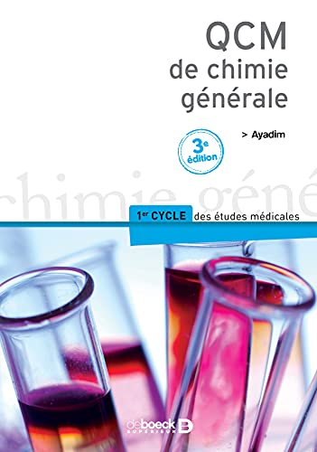 Beispielbild fr QCM de chimie gnrale zum Verkauf von Ammareal