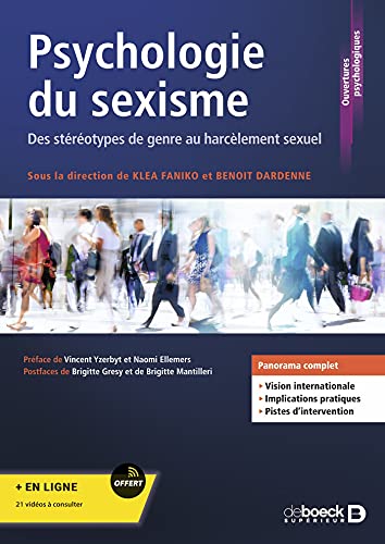 Stock image for Psychologie du sexisme: Des strotypes de genre au harclement sexuel (2021) for sale by medimops