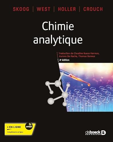 Beispielbild fr Chimie analytique zum Verkauf von medimops