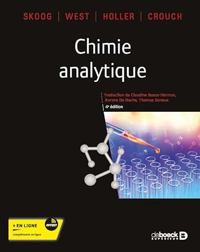 Stock image for Chimie analytique for sale by Gallix